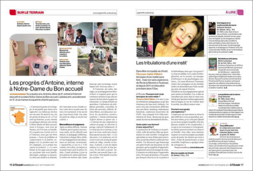 A l'écoute 217 - août-septembre 2017